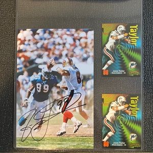 Jason Taylor Autograph